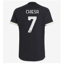 Juventus Federico Chiesa #7 Tredjedrakt 2023-24 Kortermet